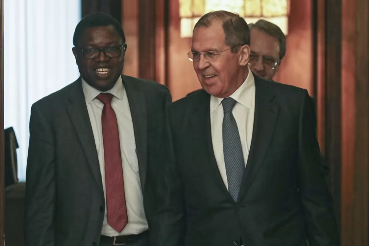 Zambian Foreign Minister Joseph Malanji visits Russia
