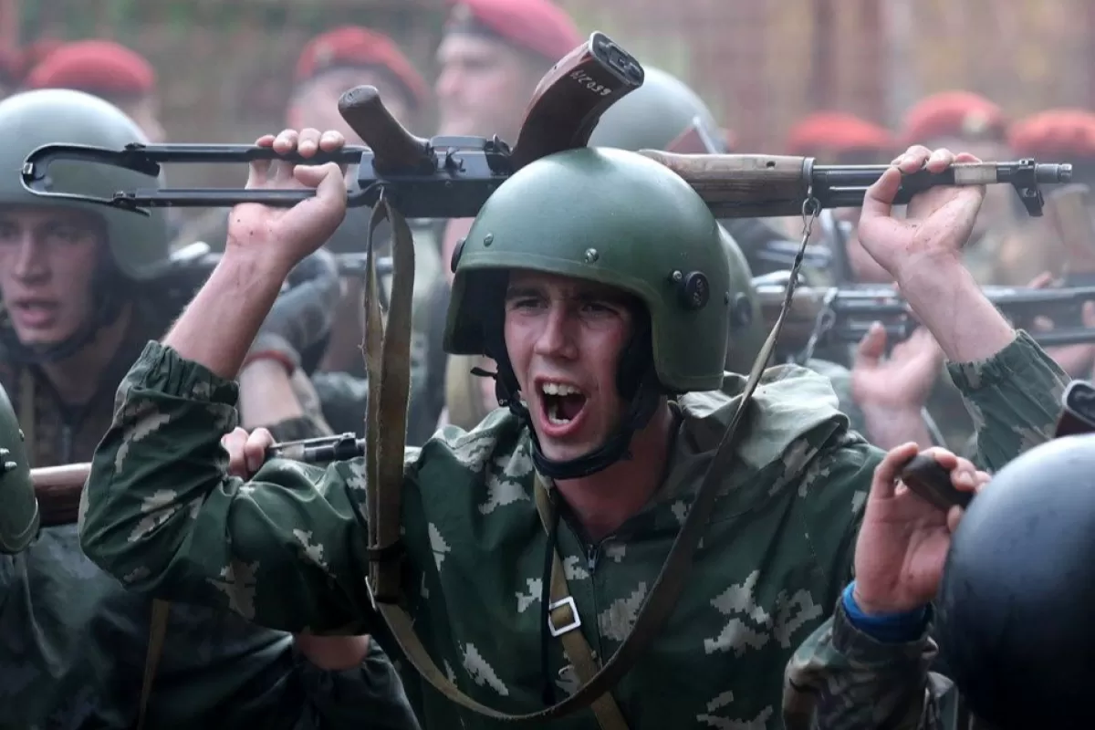 Belarussian Special Forces soldiers competition