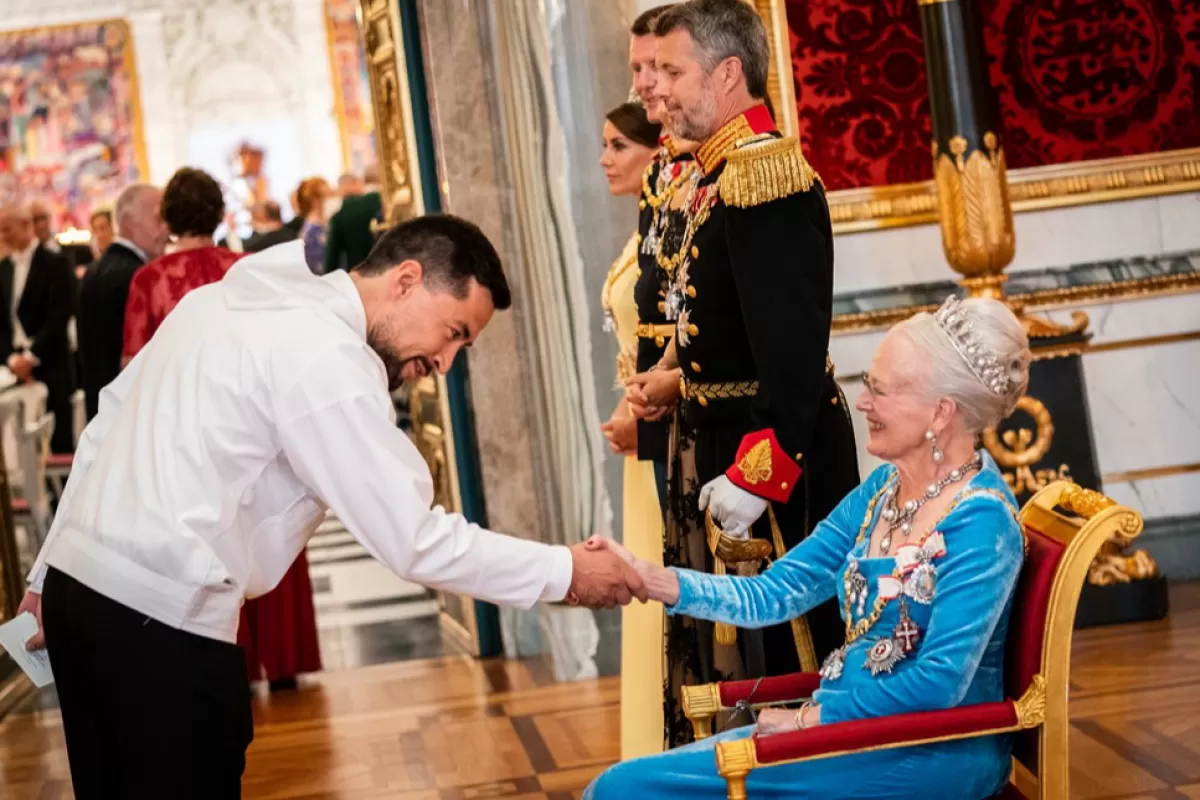 50th anniversary of Danish Queen Margrethe's assention to the throne