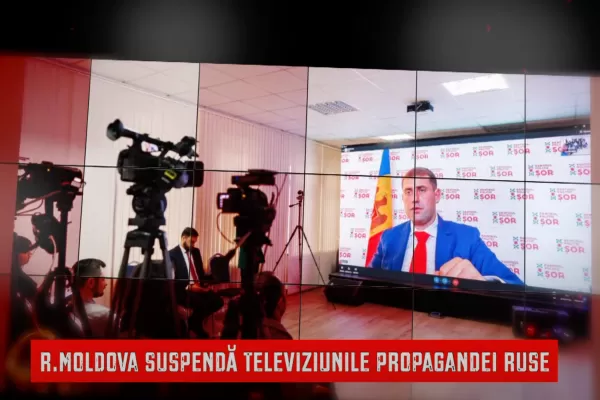 Breaking Fake News: Licenţe TV suspendate la Chişinău (@TVR1)
