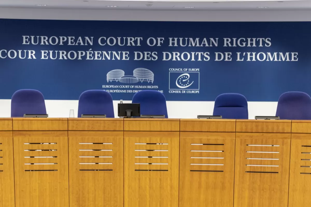 Sala de judecată a Curții Europene a Drepturilor Omului (CEDO), la Strasbourg, Franța, 15 noiembrie 2018.