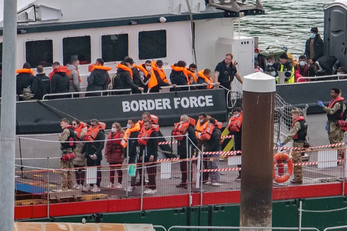 Migrants crossing Channel by September 2022 more than 2021 total