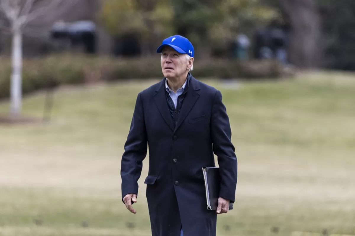Biden returns to White House from Camp David