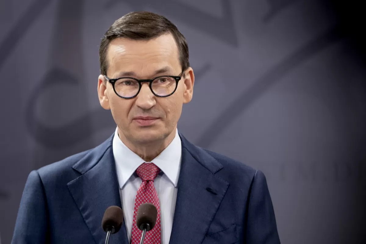 Denmark's Prime Minister Frederiksen meets Poland's Prime Minister Morawiecki in Copenhagen