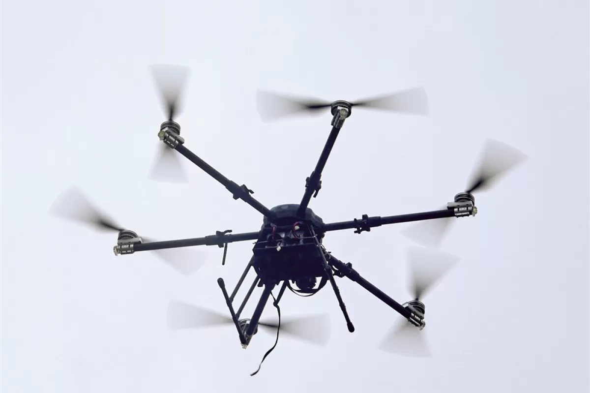 Battle drone presentation in Kharkiv