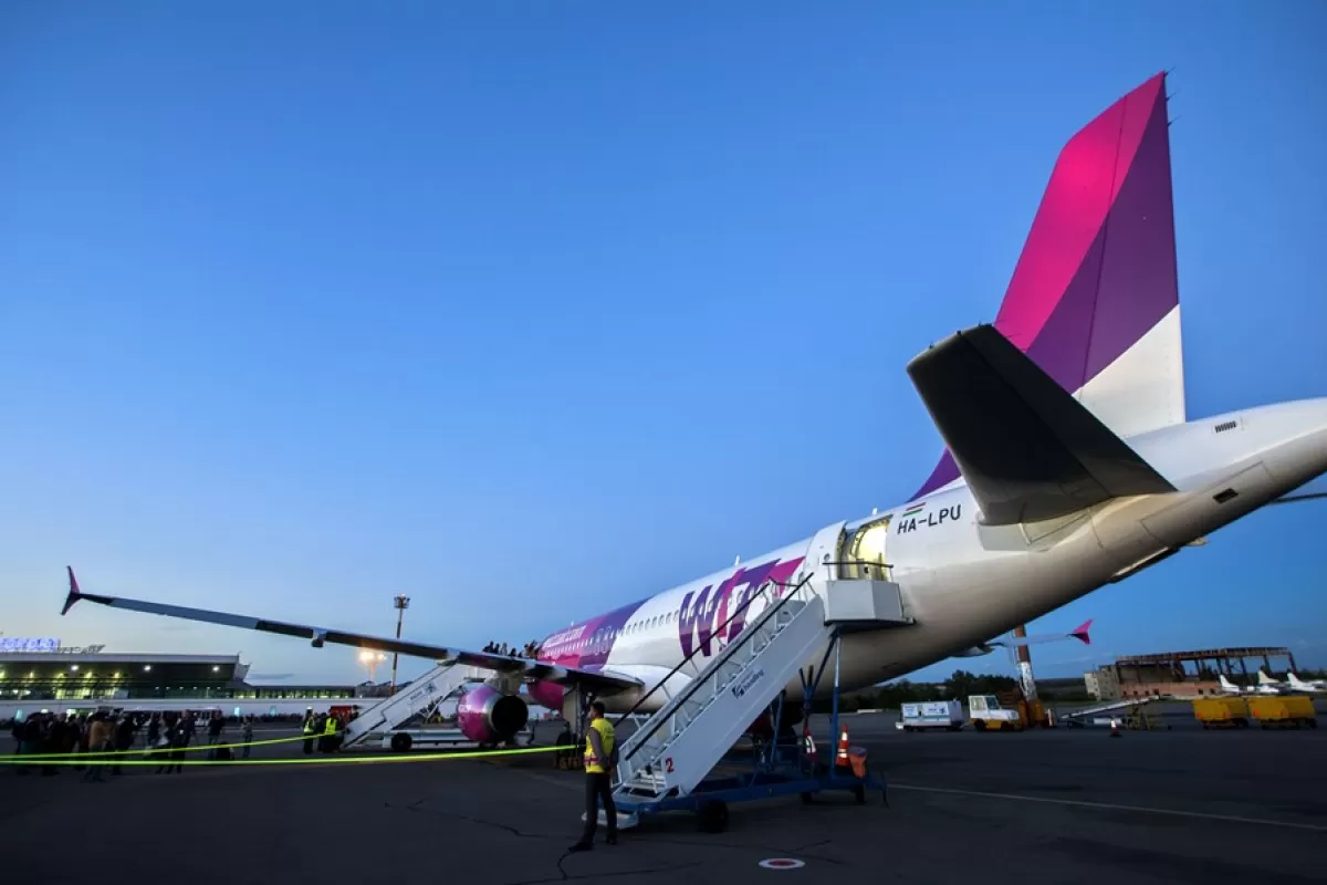 Wizz Air low-cost company launches their operations in Moldova Republic with fights to Rome and Venice