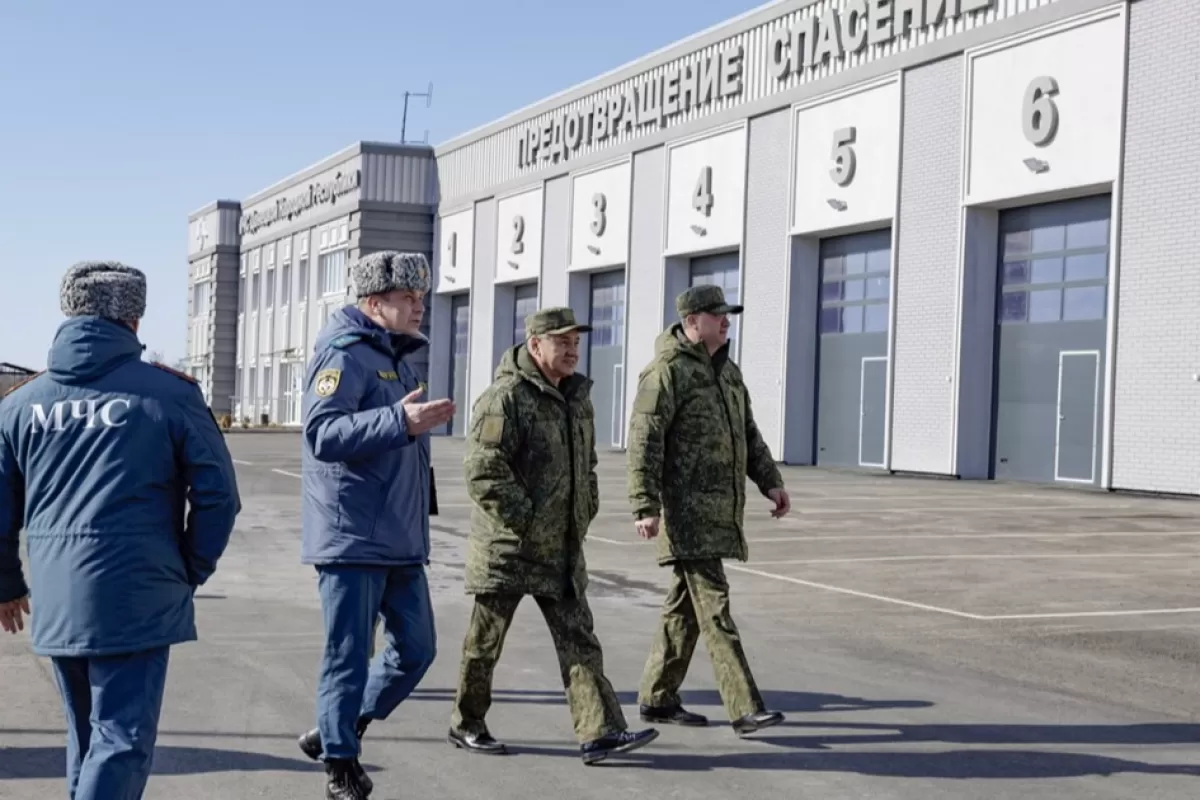 Ministrul rus al Apărării, Serghei Șoigu, ar fi fost în Mariupolul ocupat