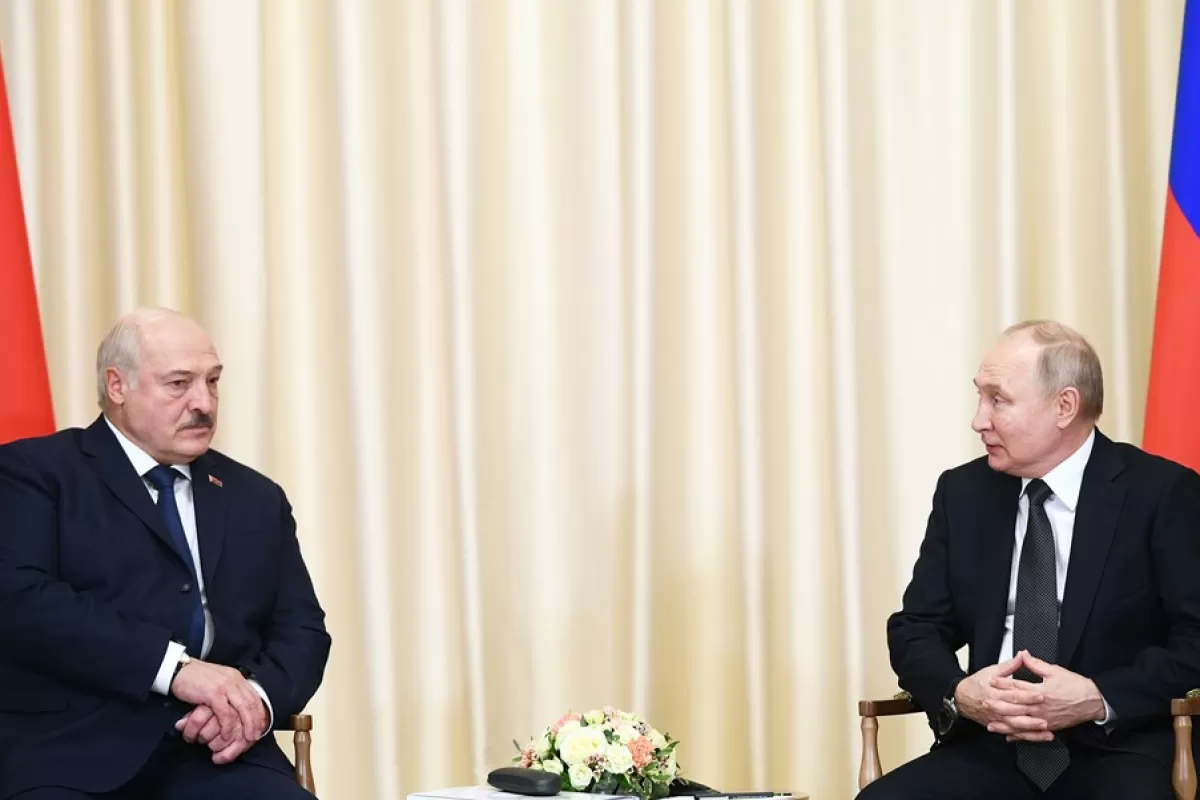 Belarusian President Lukashenko in Moscow