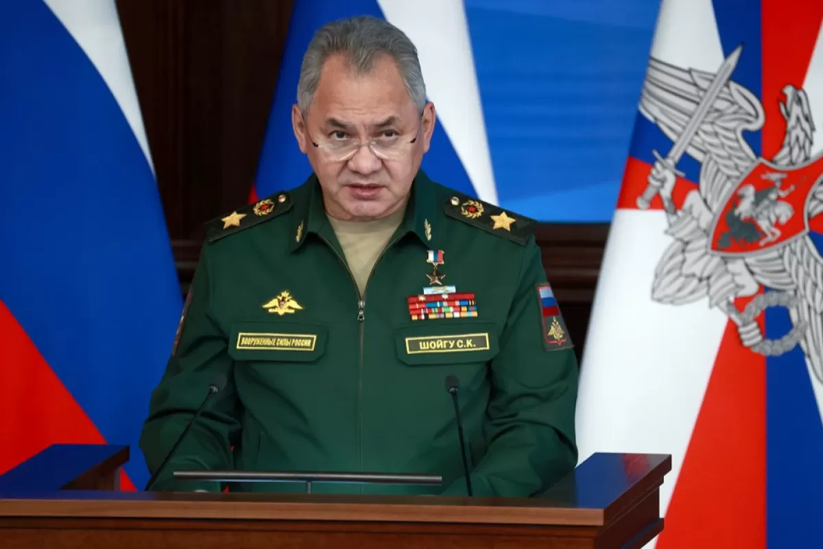 Vladimir Putin attends Russian Defence Ministry Board