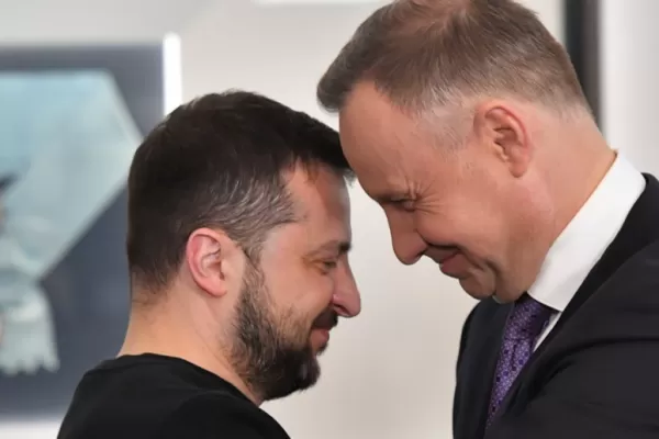 Volodimir Zelenski a vizitat Varșovia ca semn al relației solide dintre Ucraina și Polonia