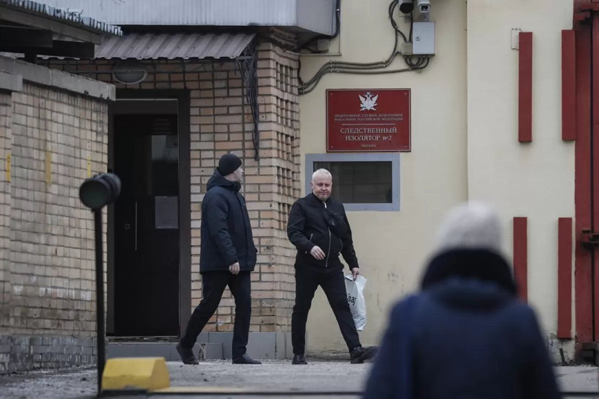 Wall Street Journal Evan Gershkovich held at detention center Lefortovo