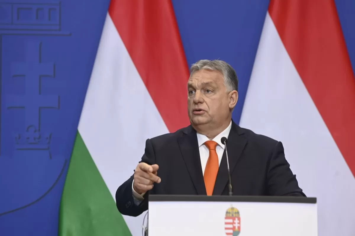 Year-end press conference in Budapest