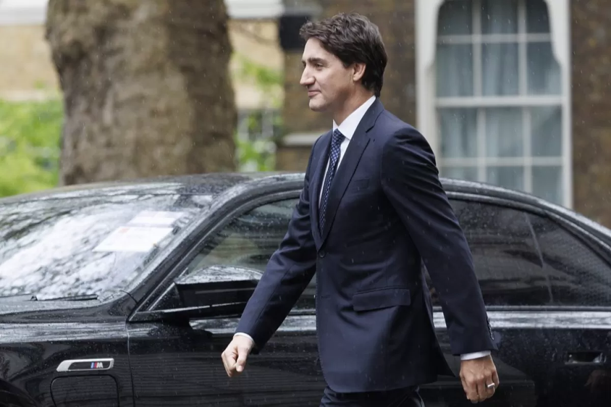 British PM welcomes Canadian prime minister to Downing Street