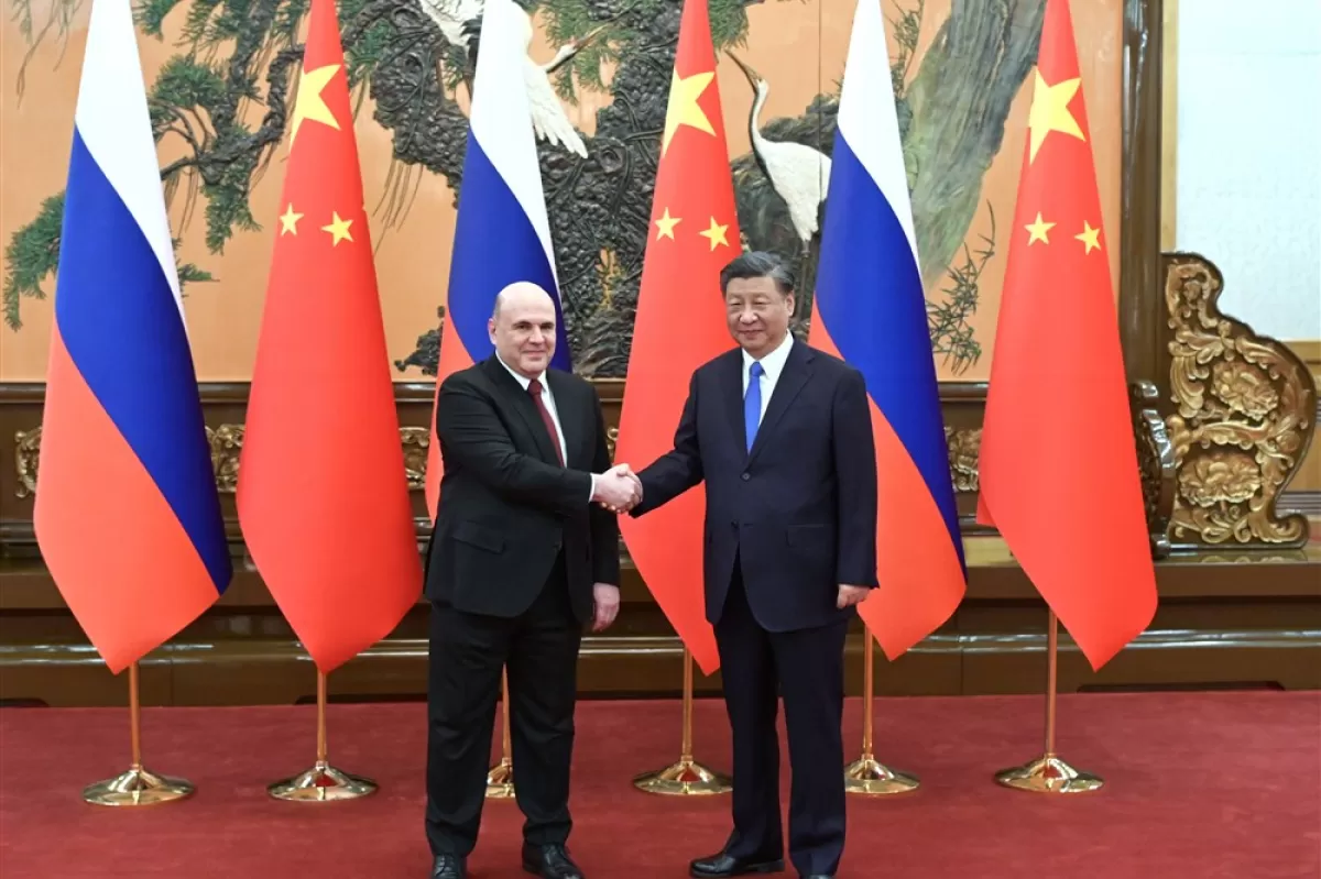 Russian Prime Minister Mikhail Mishustin visits China