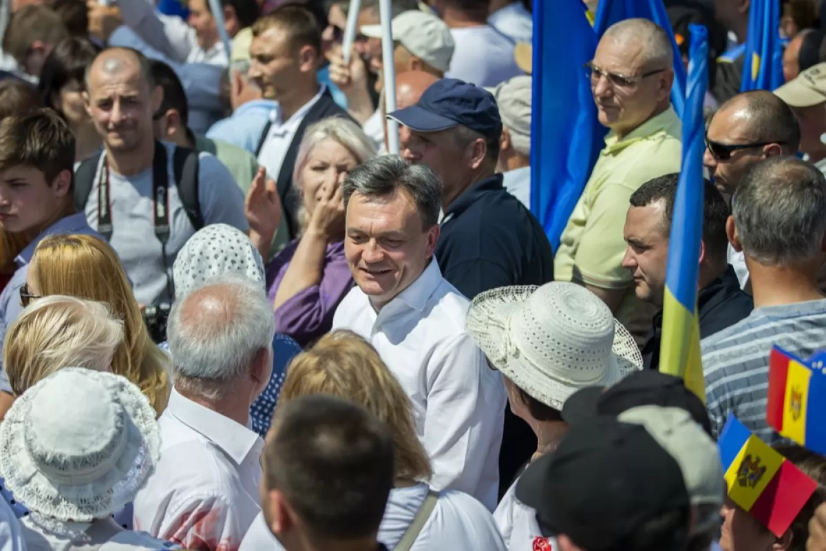 Pro-EU rally in Chisinau
