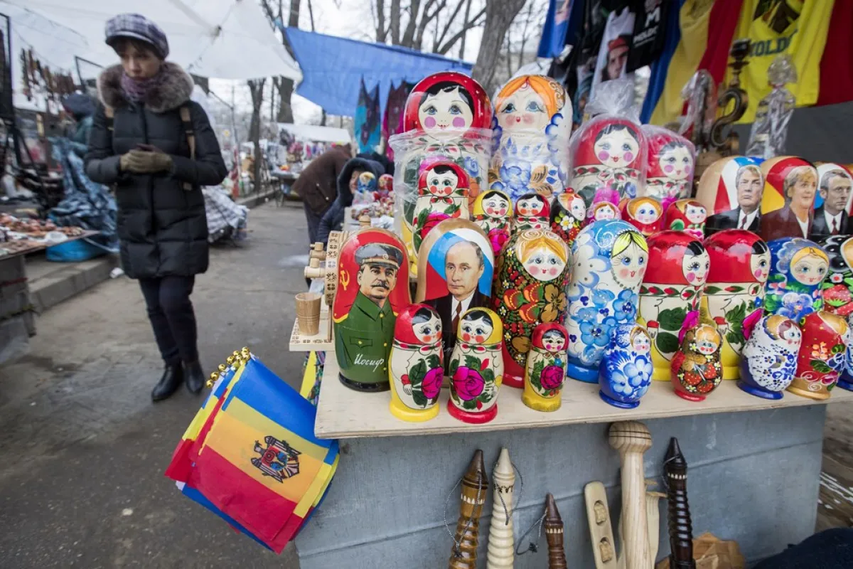 Matryoshka dolls in Chisinau