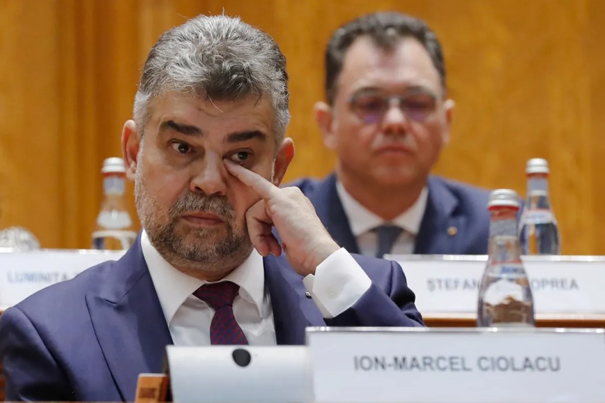 Parliament holds confidence vote for Romania's Prime Minister-designate and his cabinet