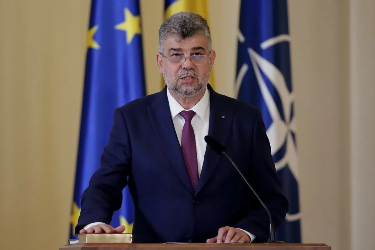 Romania's new prime minister sworn in in Bucharest