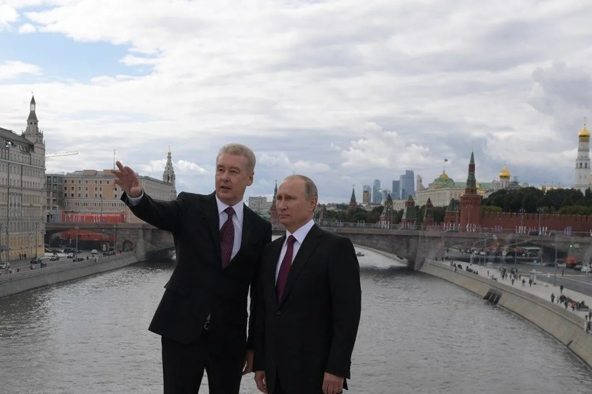 Russian President Putin attends City Day opening ceremony in the Red Square