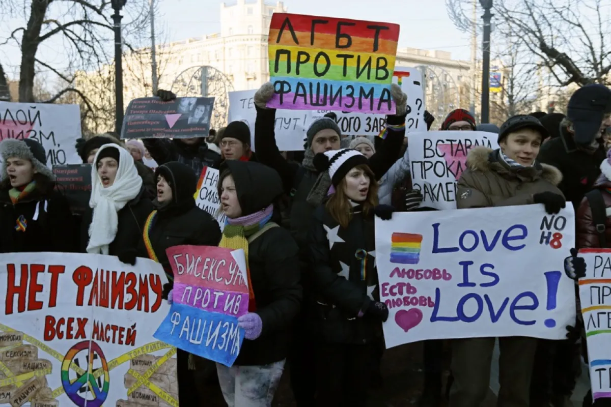 Anti-fascist rally in Moscow