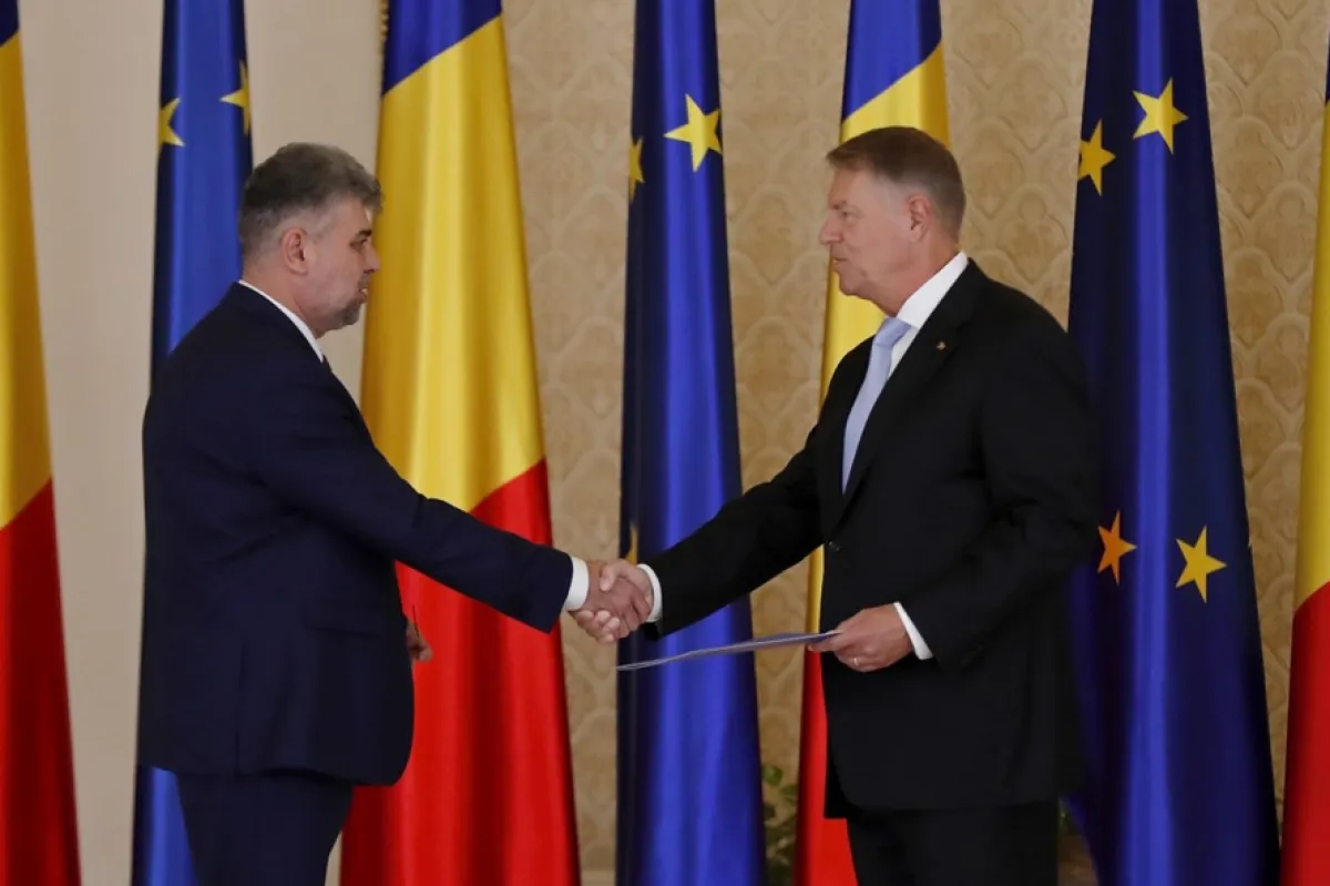 Romania's new prime minister sworn in in Bucharest