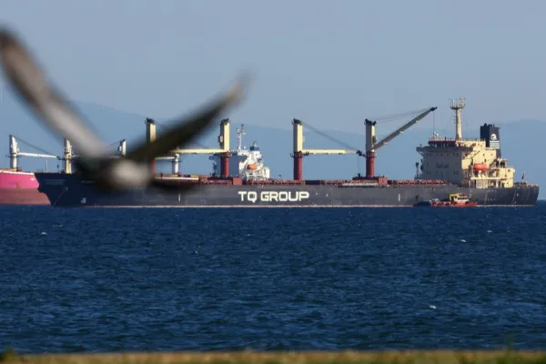 Nave străine de marfă au ajuns nestingherite într-un port ucrainean