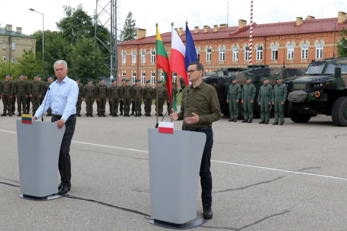 Lithuanian President Gitanas Nauseda visits Poland