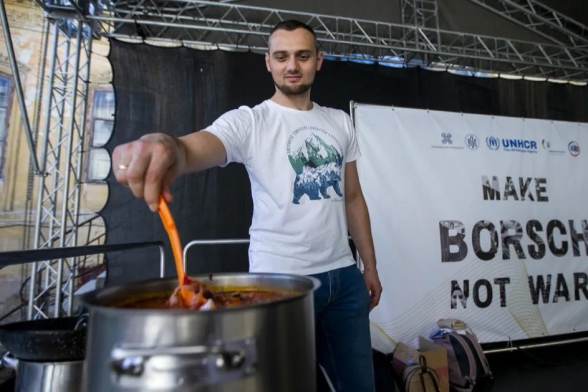 Ukraine Culture Days Festival in downtown Chisinau
