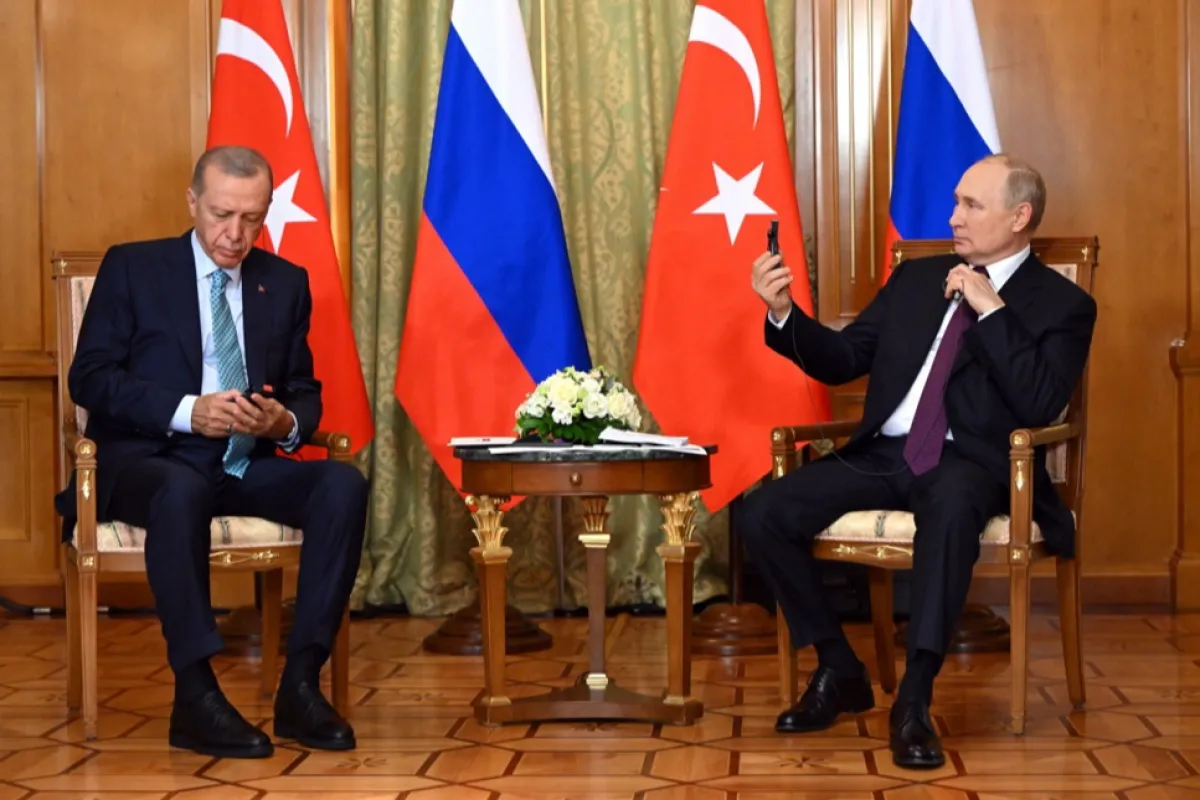Russian President Putin and Turkey's President Erdogan meet in Sochi