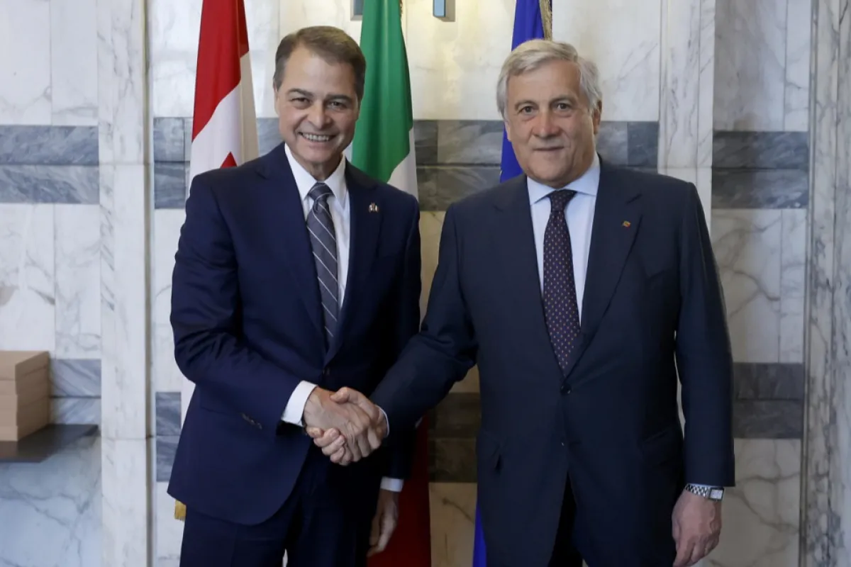 Canadian House of Commons speaker meets Italian foreign minister in Rome