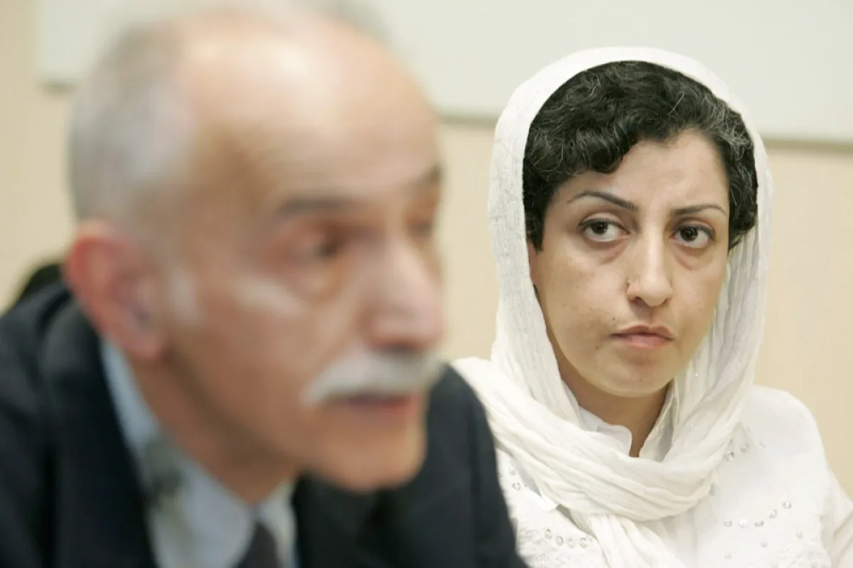 2018 Andrei Sakharov Prize winner Iranian Narges Mohammadi released from prison