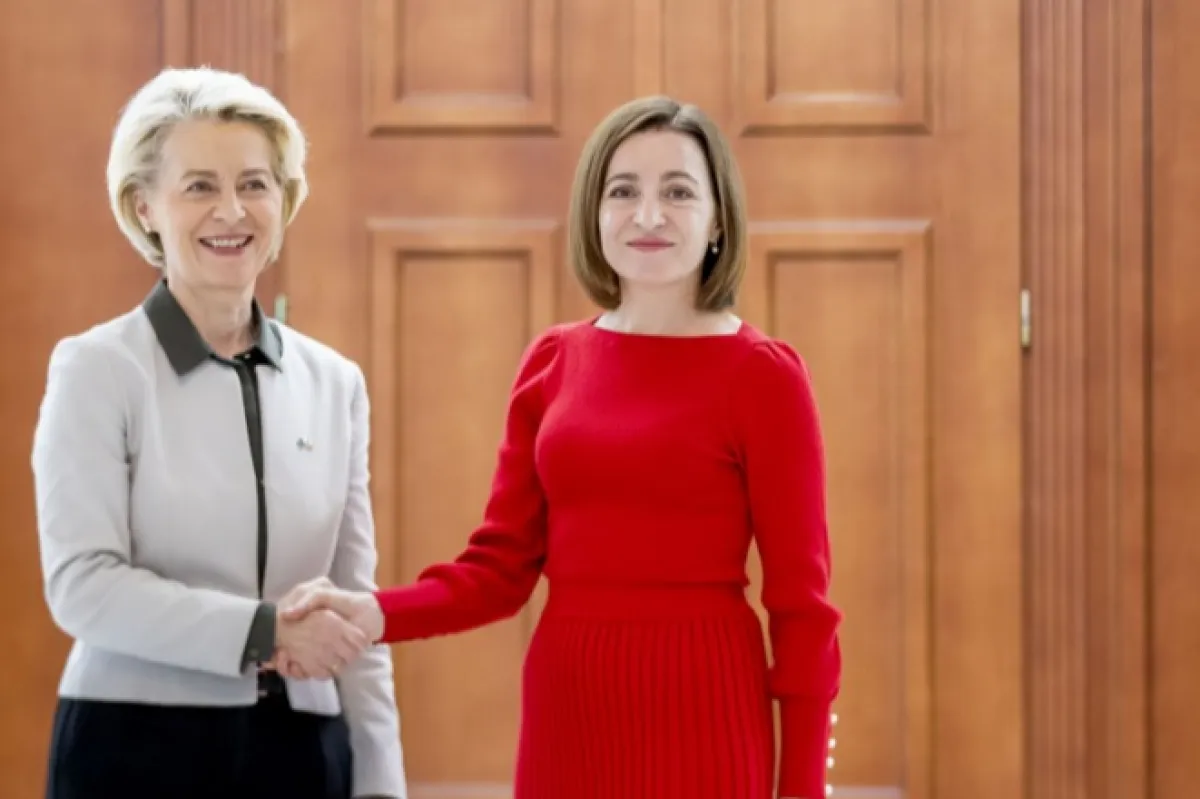 European Commission President Ursula von der Leyen visits Moldova