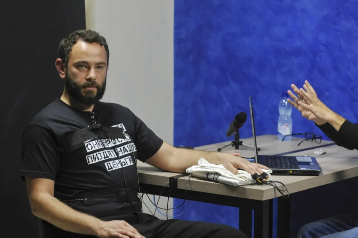 The 'Servant of the People' deputies undergo the polygraph in Kiev.