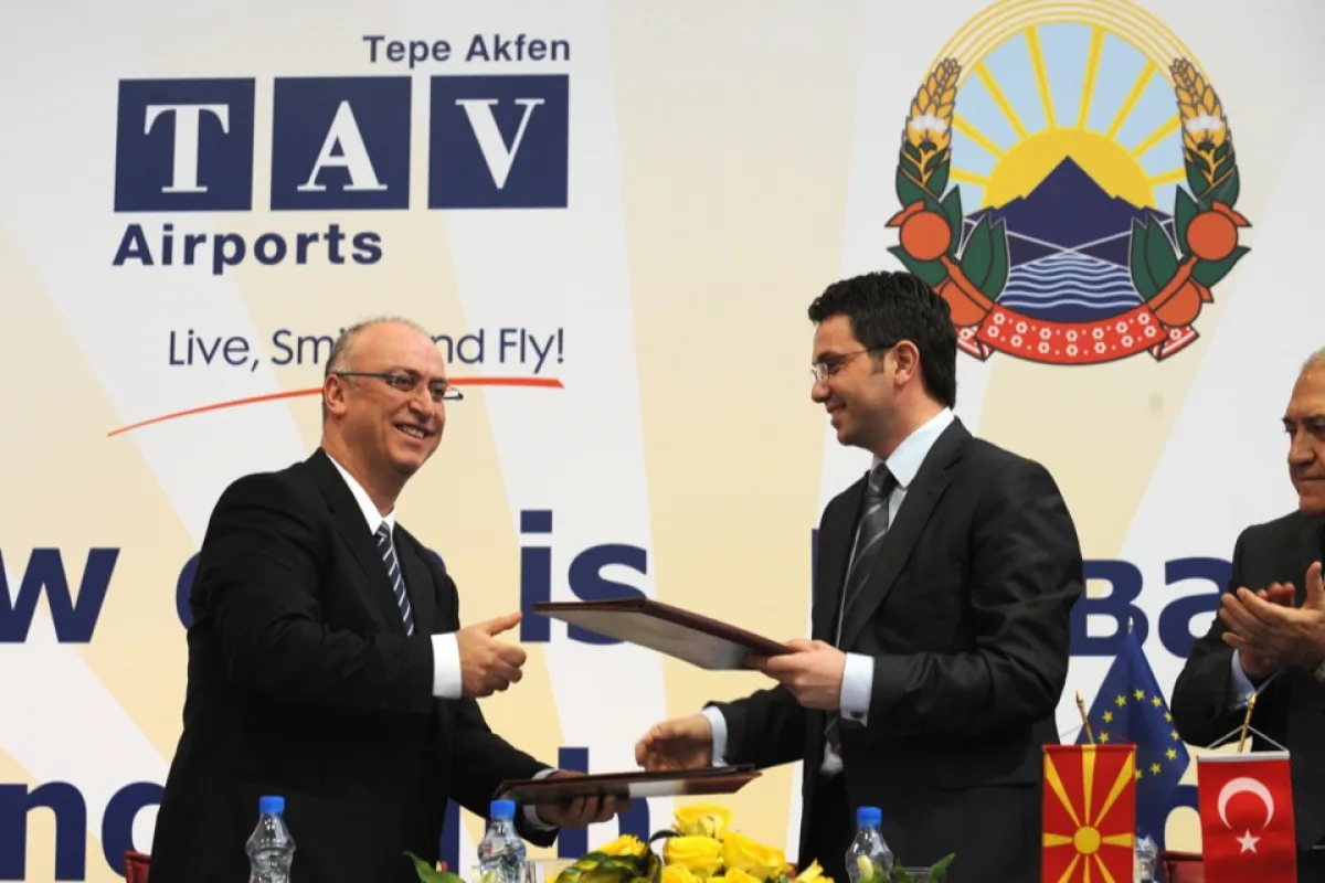 Turkey's TAV Airports Holding takes over management of two FYROM airports