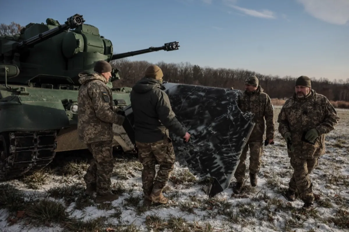 Anti aircraft unit near Kyiv