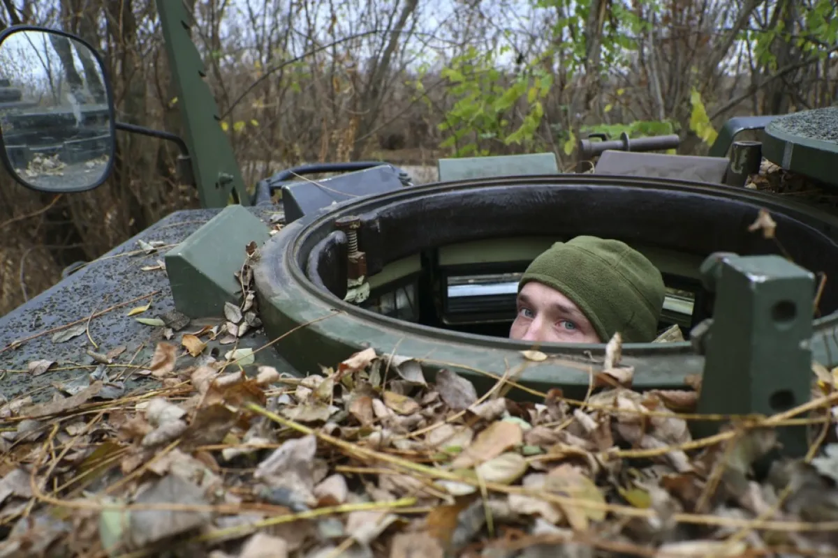 Ukrainian 65th separate mechanized brigade in the Zaporizhia region