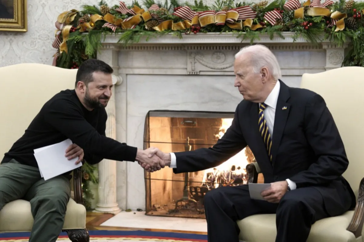 Ukraine's President Zelensky visits the White House