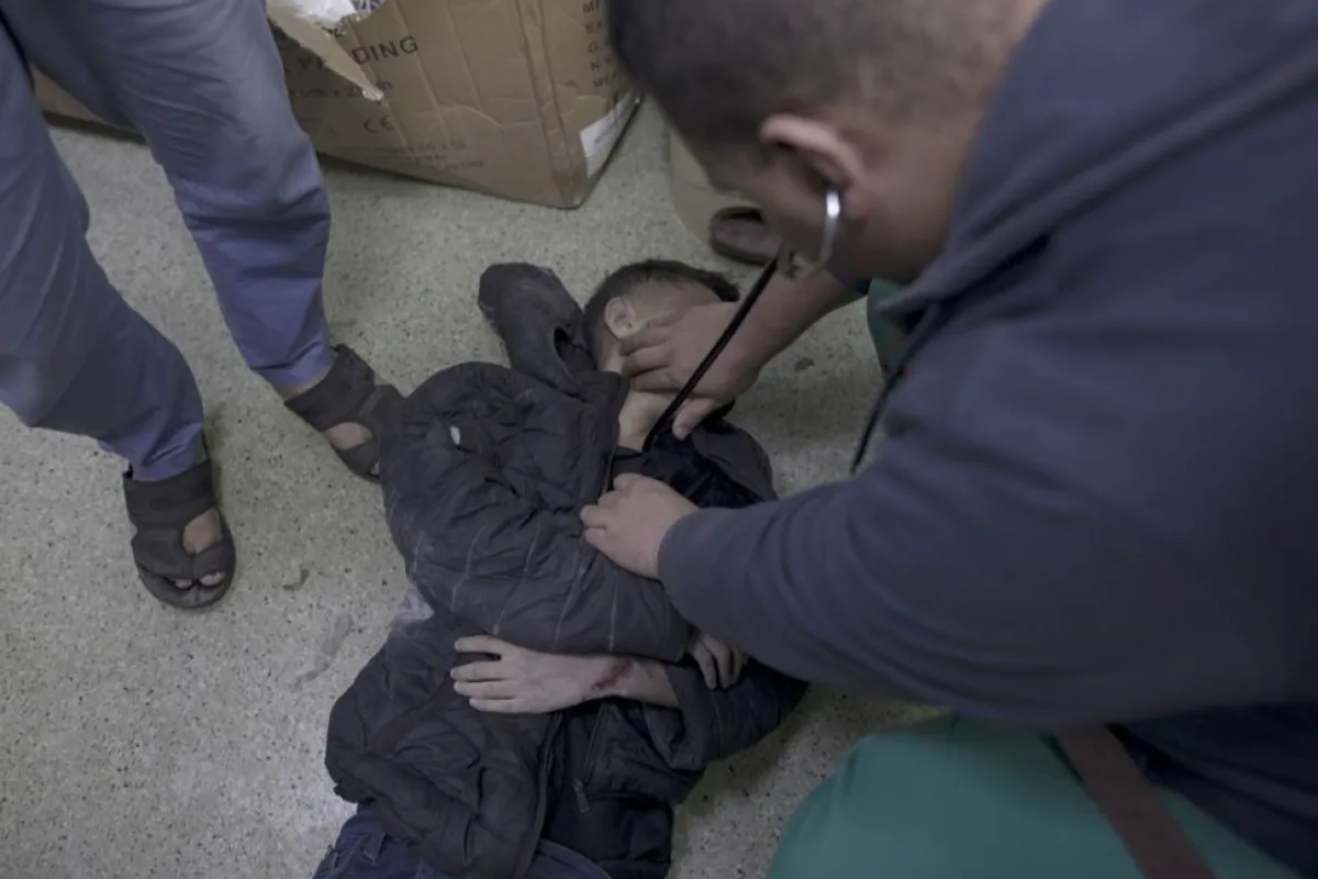 Israeli air strikes on Khan Yunis