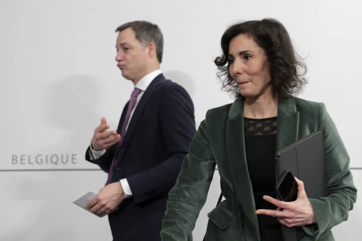 Belgium's Prime Minister De Croo holds press conference on new aid to Ukraine