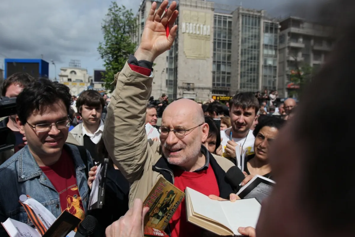 Opposition Control Walk protest in Moscow