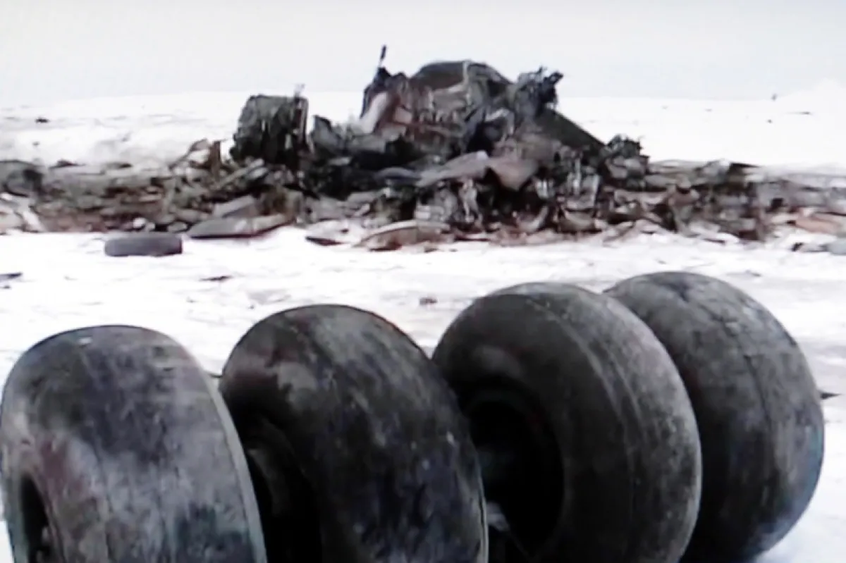 Avionul rusesc de marfă IL 76 s-a prăbușit, 1 noiembrie 2009
