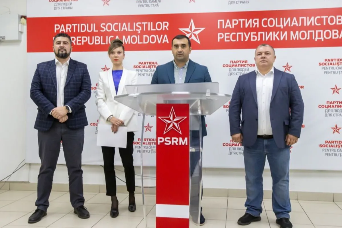 Moldova's Socialist Party presents electoral program in Chisinau