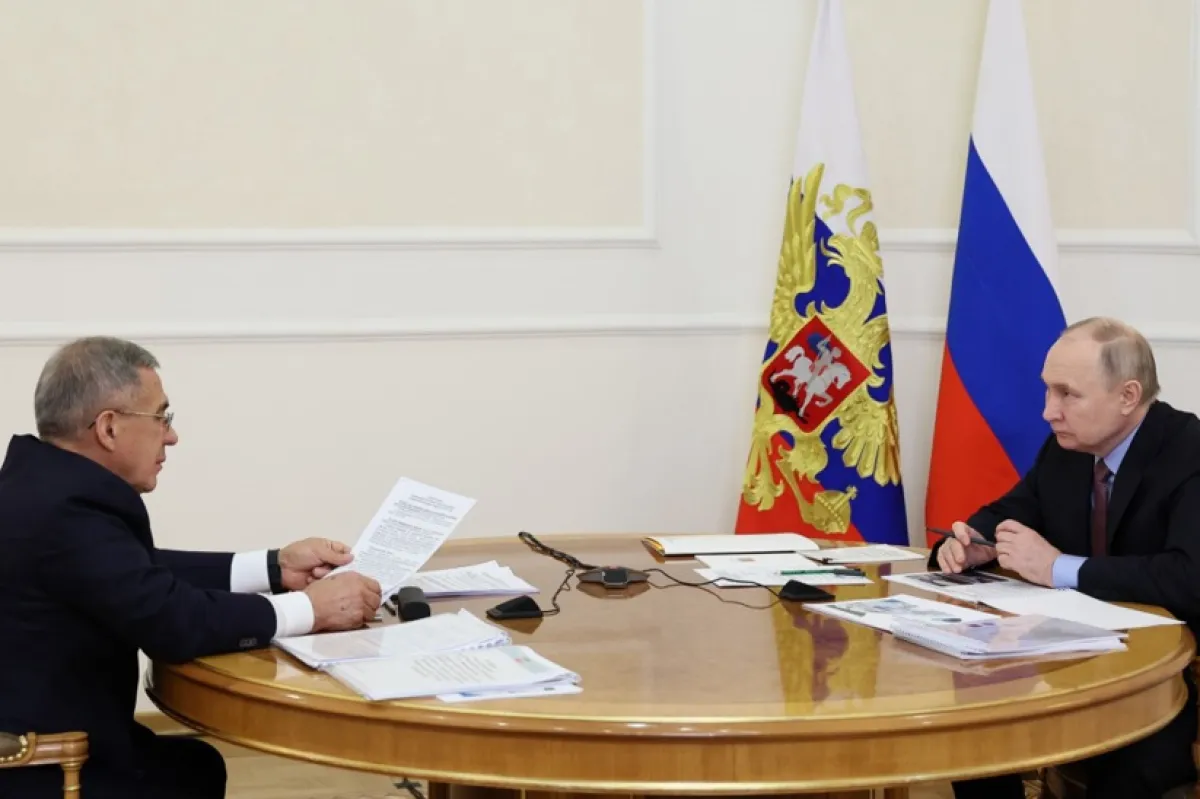 Russian President Vladimir Putin visits Volga federal district