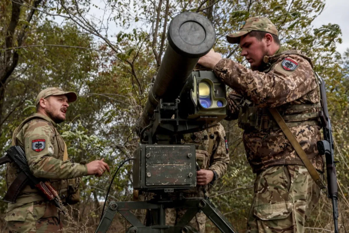 Ukrainian assault brigade in the Zaporizhia region, southeastern Ukraine