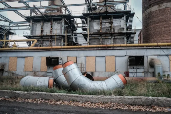 Rușii au distrus cea mai mare termocentrală din regiunea Kievului